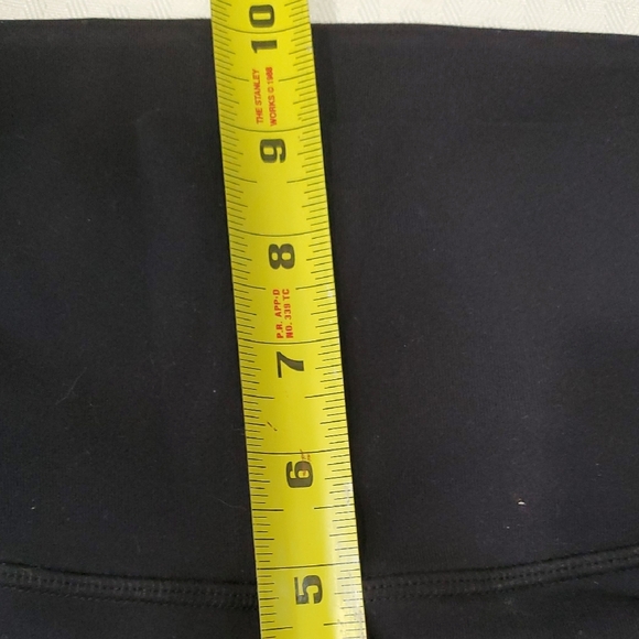 ALO Yoga Black Crop Ankle  Leggings Size S - Picture 8 of 9